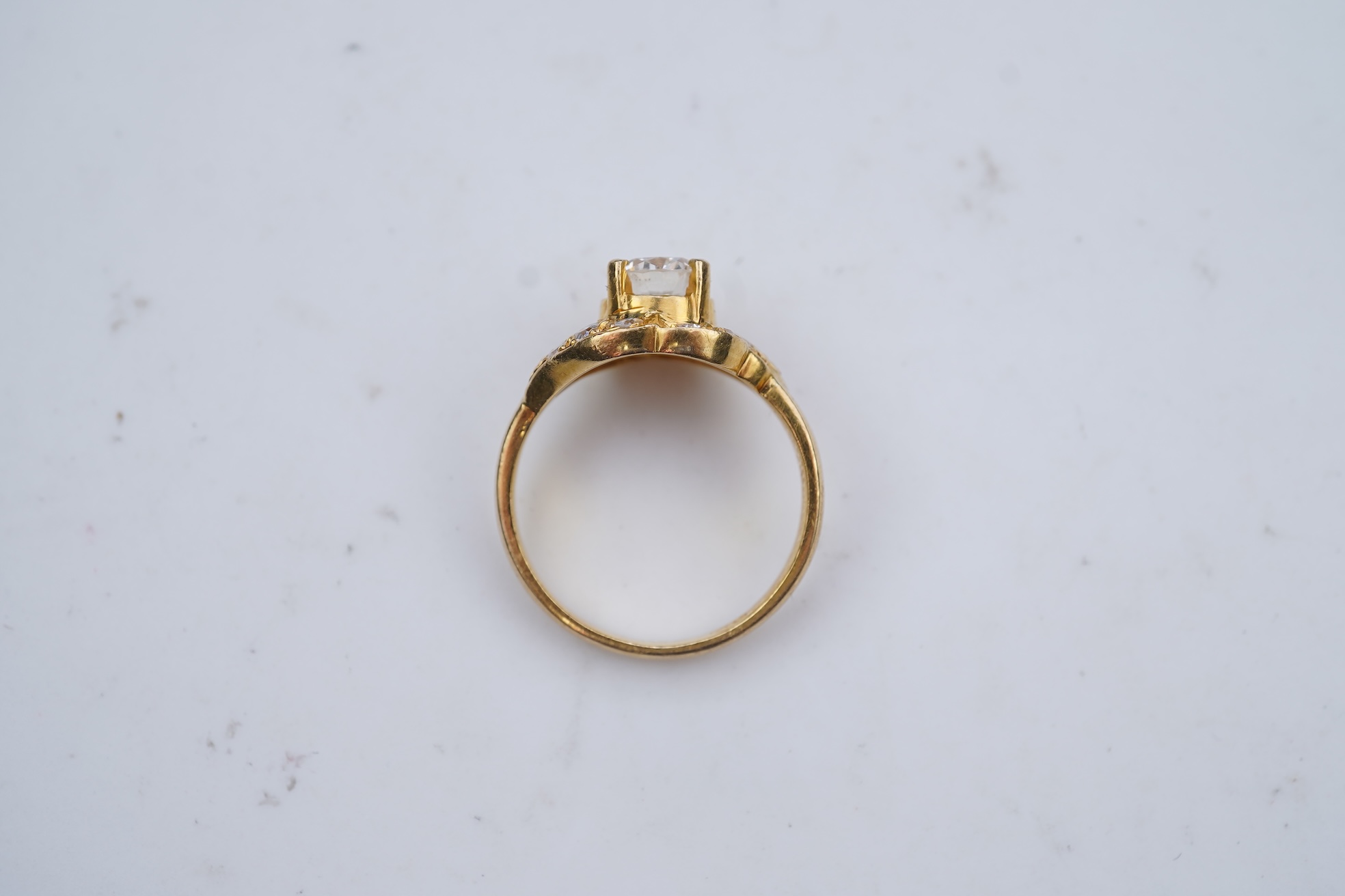 A diamond ring